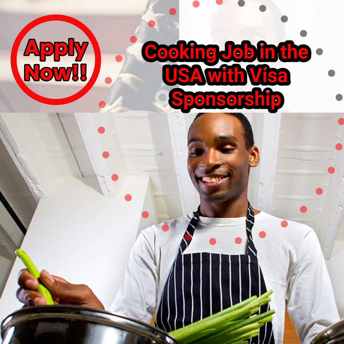 Cooking Job in the USA with Visa Sponsorship
