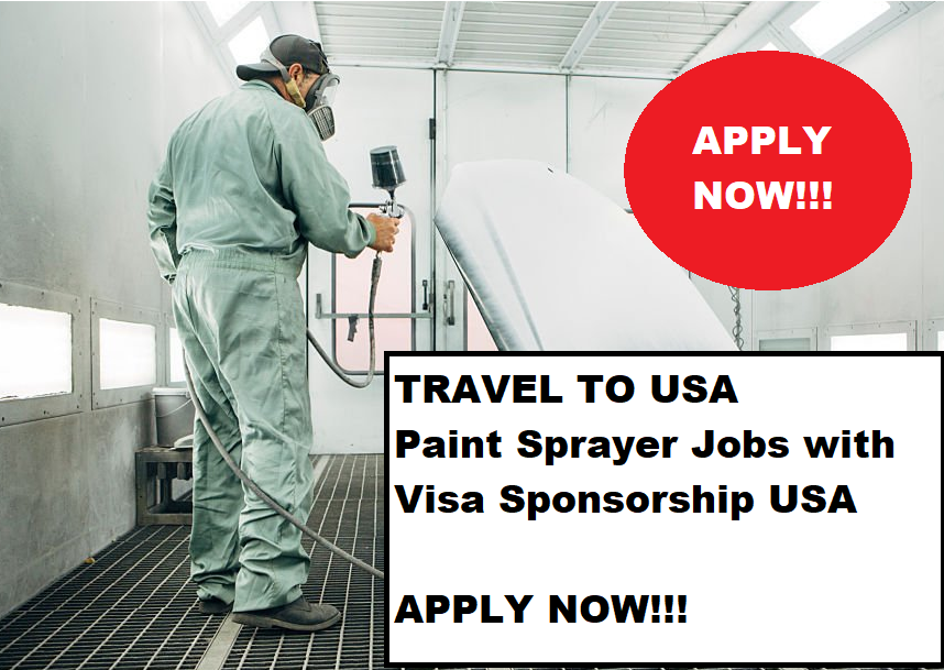 Paint Sprayer Jobs with Visa Sponsorship USA